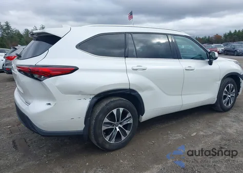 2021 Toyota Highlander Xle из США, поврежденный, VIN 5TDGZRBH7MS127438